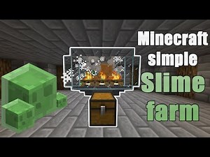 Minecraft SLIME farm INSANELY easy to make 1.15