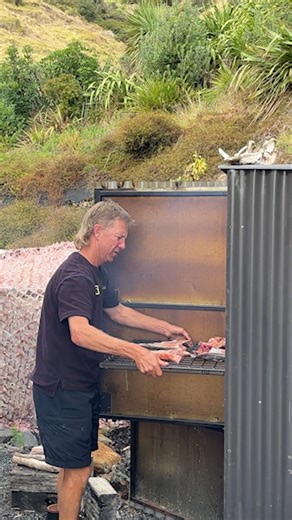 A few valuable fish-smoking lessons from ol' pop Smoky Cecil 😉 #fishsmoking #kaimoana | The Kiwi Dream