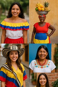 LA BELLEZA DE LA MUJER COLOMBIANA 😍🇨🇴👠 La mujer colombiana es un símbolo de belleza, fortaleza, inteligencia y dedicación, cualidades que la hacen única y admirable en todos los aspectos de la vida. | Es Colombia