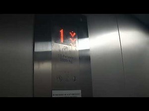 Kone EcoDisc Elevator At The Portadown Train Station