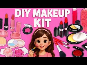 Complete DIY * Make-Up Kit* From Paper | 10 DIYs | Paper Crafts
