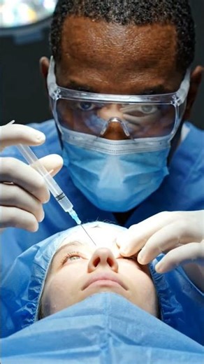 The video demonstrates the insertion of an intravitreal injection. #mbbs #ophthalmologysurgery