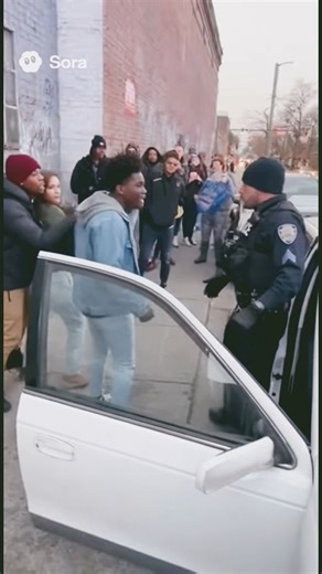 Police demonstrate basic weekend traffic stop. #ai #protest #cops #acting #police #ai #shorts