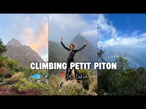 WE CLIMBED THE FAMOUS PETIT PITON IN ST. LUCIA!! WOULD YOU TRY THIS?
