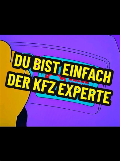Wenn du glaubst, dein Auto zu kennen und dir alles egal ist #simpsons #auto #werkstatt #lisa #homer