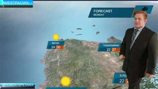 3.2K views · 339 reactions | Westpacwx Update: Overall dry weather in the forecast for the western pacific as an el nino continues to dominate. But there is another cold surge mid-week that will bring rain first for Okinawa then push south across the Philippines. I discuss it more in this video. | Robert Speta | Facebook