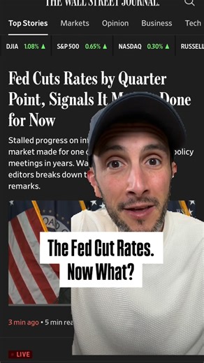 Dave Meyer on Instagram: "Rate cuts wont help residential mortgage rates very much, as I’ve been saying for months. We’re in for more uncertainty and volatility in the next few months and the only thing you can do is underwrite based on current rates and not try to predict the mortgage market."
