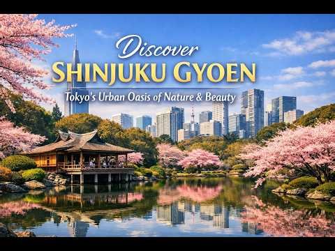 Tokyo Escape: A Perfect Walk Through Shinjuku Gyoen National Garden 🌿🇯🇵