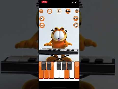 Talking Garfield Android & IOS Gameplay