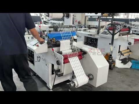 How To Use Flatbed Die Cutter: FPL350D Max Speed 220 Times/min Machine Usage Video | 4K