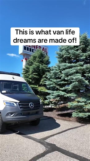 The bed on this van lifts up out of your way to give you even more space! Now is the time to stop dreaming of van life and make it happen! What do you think about this RV van? #vanlife #vantravel #vanlifers | Matt's RV Reviews