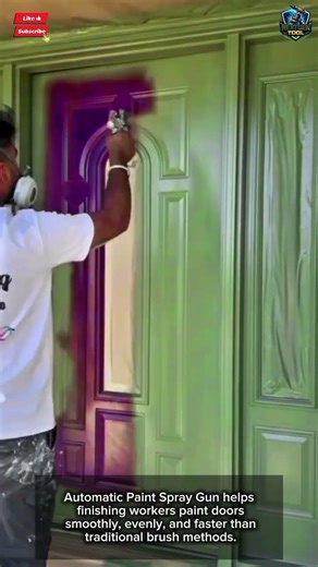 Process Automatic Paint Spray Gun Precision for Finishing Workers#tool