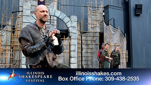 Our newest Entertainment Report features the Illinois Shakespeare Festival's production of Macbeth, which opens on Friday, July 12 with a preview performance at Ewing Theatre in Bloomington. Supernatural beings provide the catalyst for a warrior’s quest for power in Shakespeare’s thrilling, bloody tragedy. The other 2 shows, Twelfth Night and Sense and Sensibility join Macbeth running in repertoire through August 2. For more information and to purchase tickets, visit https://illinoisshakes.com |