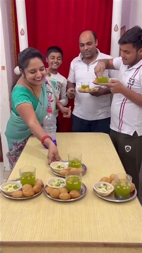 Pani poori Bottle flip Challenge