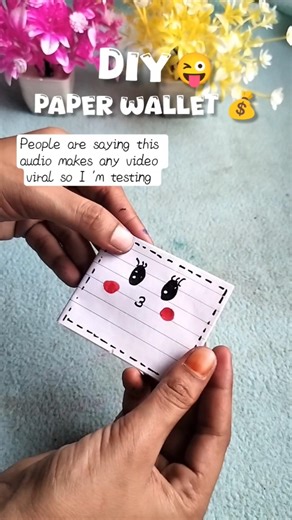 DIY Paper Wallet! Paper Se Wallet Kese Bnae! #diy #craft #viral #papercraft #apsricraft #handmade