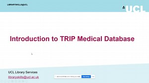 Introduction to Trip Database