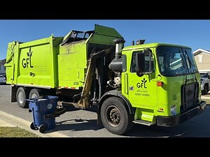 GFL Autocar ACX Heil Python Side Loader Garbage Truck