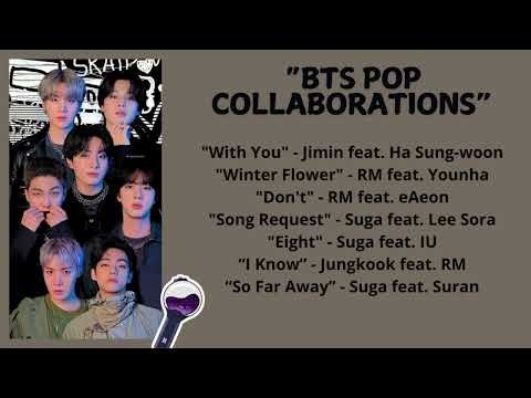 Playlist BTS top song Collaborations | 2024