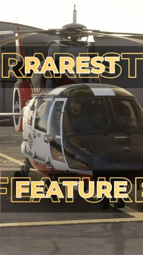 RAREST Helicopter Sim Feature! #msfs2024