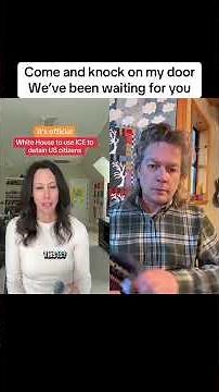 Come and knock on my door, We’ve been waiting for you #duet #ice #uscitizens #provision #detain