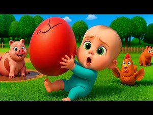Humpty Dumpty Sat on a Farm | Lala Loops Nursery Rhymes & Kids Songs