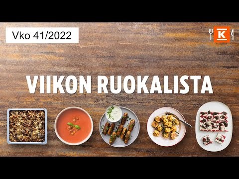 Viikon 41 ruokalista - Katso nopeat vinkit! | K-Ruoka