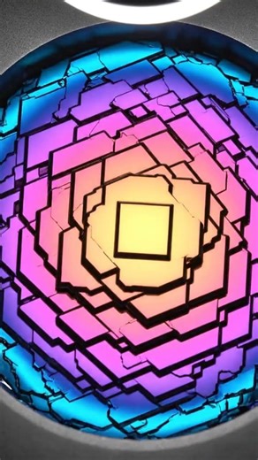 🔮✨ Bismuth Crystal Growth in 60 Seconds — The Most Satisfying Visual Loop You'll See Today!