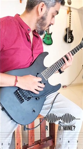 Arctic monkeys-r u mine? tabs #rumine #arcticmonkeys #alexturner #guitarriff #guitartabs #espguitar