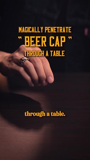 Beer Cap Magic Trick Tutorial | Episode 23/100