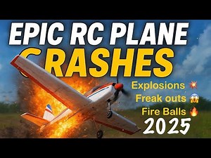 Most Epic RC Plane Crashes, Close Shaves & Explosions on YouTube!