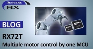Controlling multiple motors with a single MCU! Example of 4-motor control with RX72T