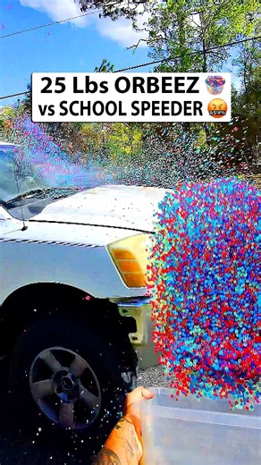 Throwing 1 Million ORBEEZ 🌈 at FORD Speeder 🤬
