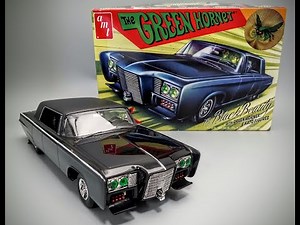 ALL NEW The Green Hornet Black Beauty Imperial 1/25 Scale Model Kit How To Assemble Paint Kato Fig