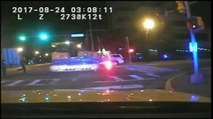 Police chase bulldozer for nearly four miles, crushes police car