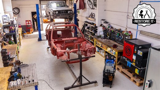 I built a workshop from scratch!