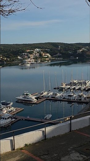 Mahón, the capital of Menorca in Spain