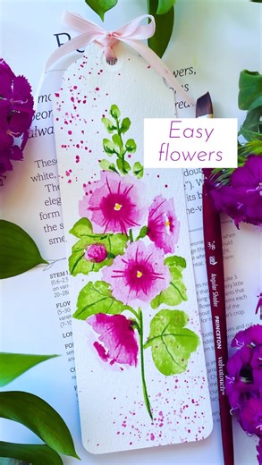 57K views · 1K reactions | Have you ever seen Hollyhock flowers?...