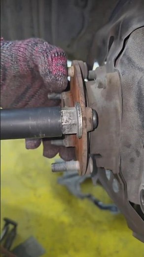 wheel stud installation process #automobile #carmaintenance #shortsfeed