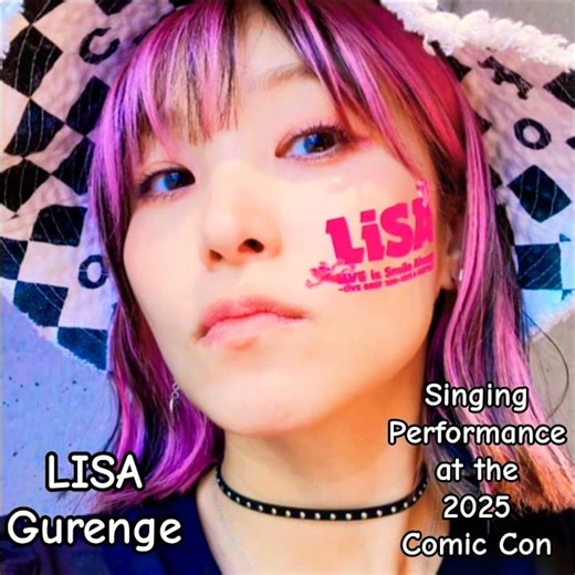 #demonslayerintro #singer #comiccon2025 | #lisagurenge