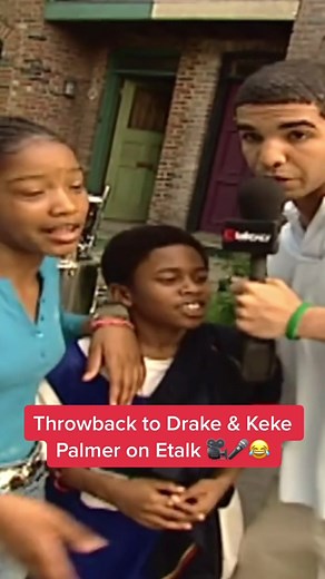 We had to pull out this hidden gem from the archives just in time for @kekepalmer ‘s birthday 🎂❤️ #throwback to when #drake took over our show to give a tour of the ‘Degrassi: Next Generation’ set 🎬 #kekepalmer #flashback #archives #degrassi #degrassinextgeneration #y2k #interview #canadiantv