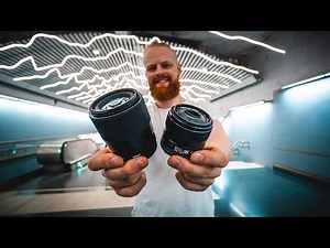 SIGMA 30MM 1.4 vs SONY 35MM 1.8 — Urban Street Photography Vlog