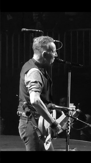 Bruce Springsteen and the E Street Band with BECAUSE THE NIGHT in Columbus, Ohio April of 2024