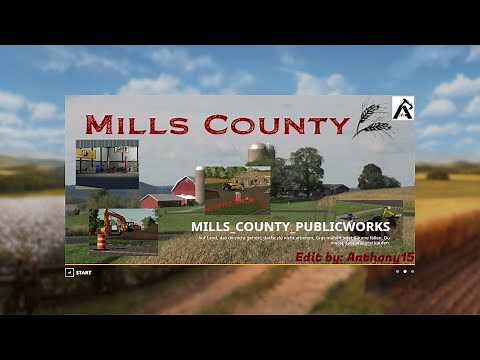 FS19 Mills County Fly Thru