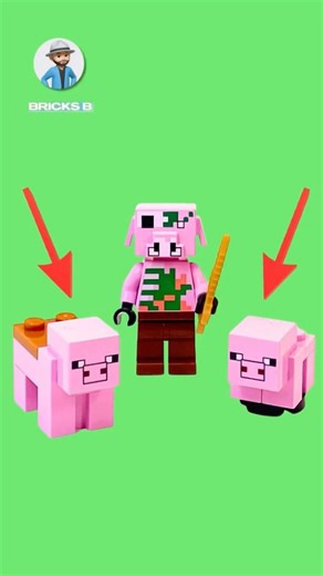LEGO Minecraft The Baby Pig House #lego #shorts #reveal