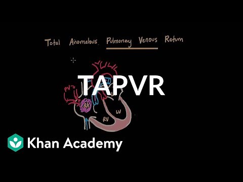 Total anomalous pulmonary venous return | Circulatory System and Disease | NCLEX-RN | Khan Academy