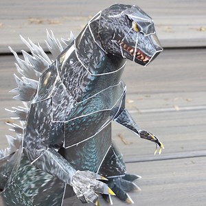 Godzilla 2002 "kiryugoji" DIY Papercraft - Etsy