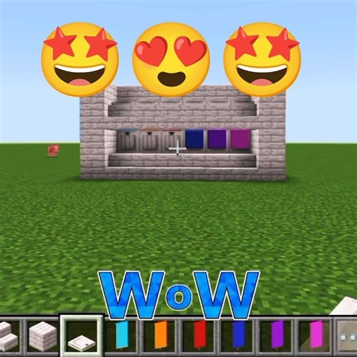 Minecraft smooth banner pattern design for decoration