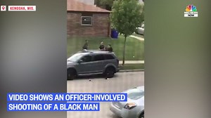 Video shows police in Kenosha, Wisconsin, shooting Black man in back