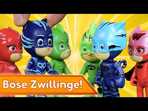 Böse Zwillinge! ⚡ PJ Masks Deutsch ⚡ Spielzeug für Kinder | Pyjamahelden