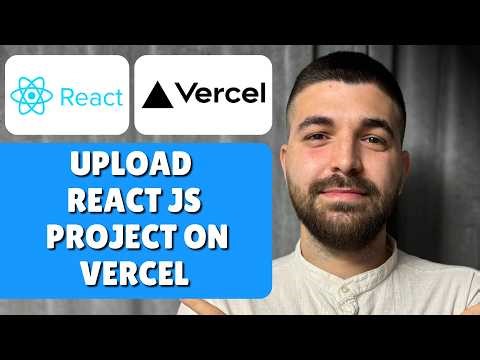 How To Upload/Deploy React JS Project On Vercel